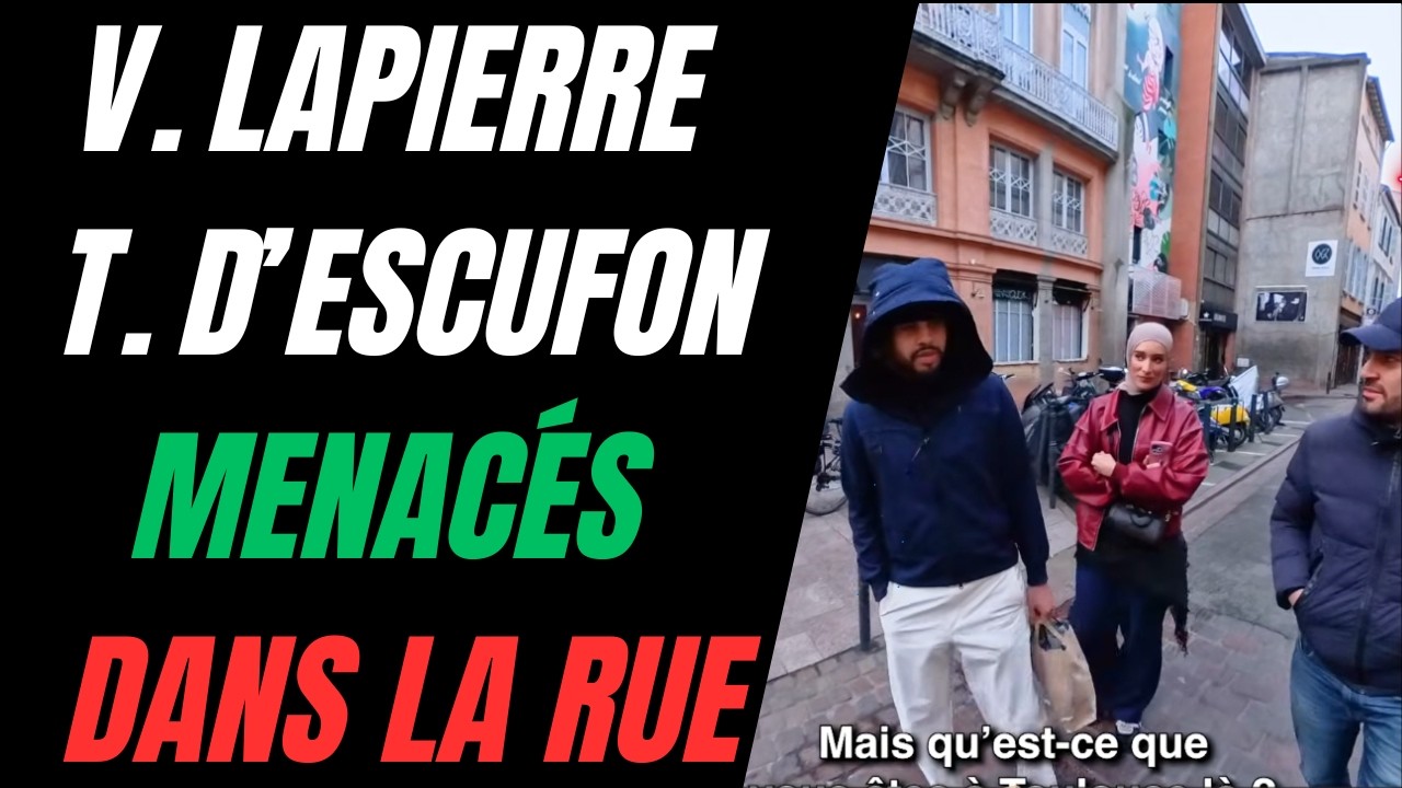 VINCENT LAPIERRE ET THAÏS D’ESCUFON MENACÉS EN PLEIN TOURNAGE DANS LA RUE