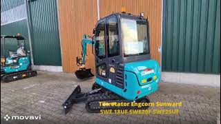 Tiltrotator Engcon Sunward SWE20F, SWE18UF, SWE25UF