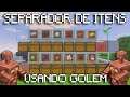 SEPARADOR DE ITENS AUTOMÁTICO com GOLEMS DE COBRE! 💥 Minecraft Bedrock 1.21