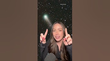 How to see TWO comets tonight WITH a meteor shower! #space #astronomy #nasa #science #shorts
