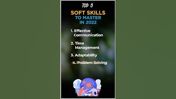 Top 5 Soft Skills To Master In 2022 🤩😁 #Shorts | Simplilearn