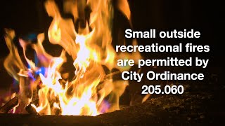 Fire Department - Open Burn PSA