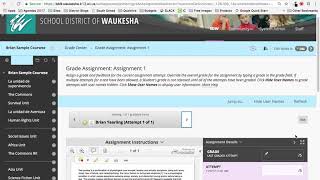 Viewing SafeAssign Originality Reports in Blackboard