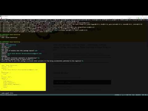Bootstrap no Laravel 5 1 com Bower
