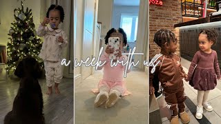 a week with us | putting up the Xmas tree, London days, festive vibes