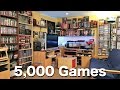 Metal Jesus GAME ROOM TOUR - 5000 Games!