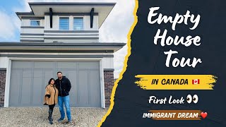 MY EMPTY LUXURY HOUSE TOUR 🇨🇦 | Modern Canadian Dream Home 🏡