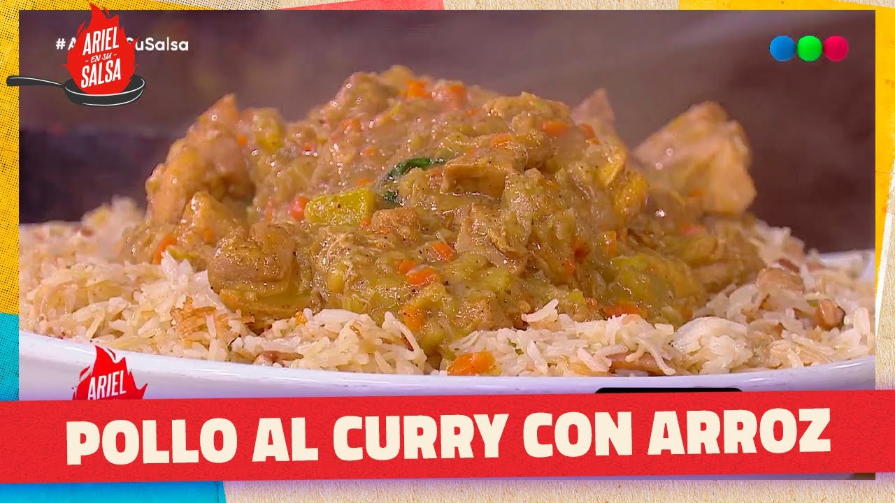 Quiché de Espinaca - Pollo al Curry con Arroz - Torta Fritas | ARIEL EN SU SALSA