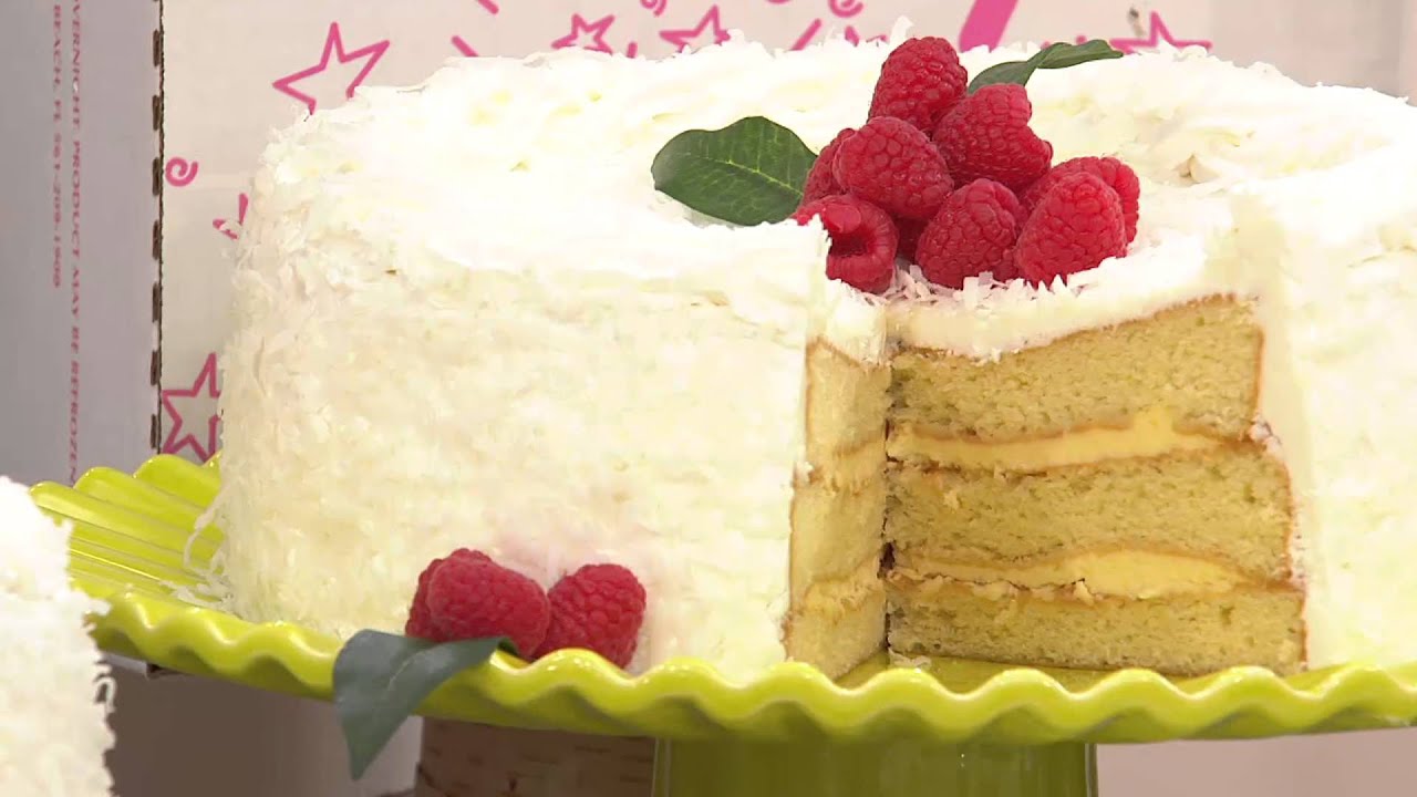 Sweet Endings 4.75lb. Coconut Divine or Florida Orange Cake with Dan Wheeler