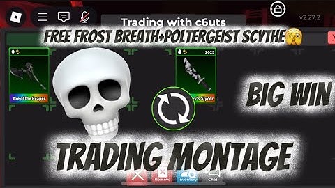 💀Trading Montage #16💀 {Stk Roblox Trading Montage}|| Survive the Killer Roblox 