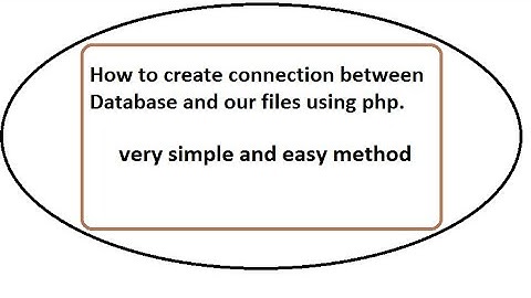 How to create Database connection in php [Hindi / Urdu]