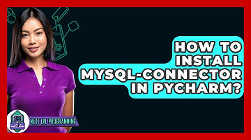 How To Install MySQL-Connector In PyCharm? - Next LVL Programming