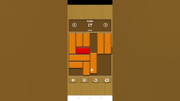 Unblock me level 17 puzzle easy solution #easytricks #braingames