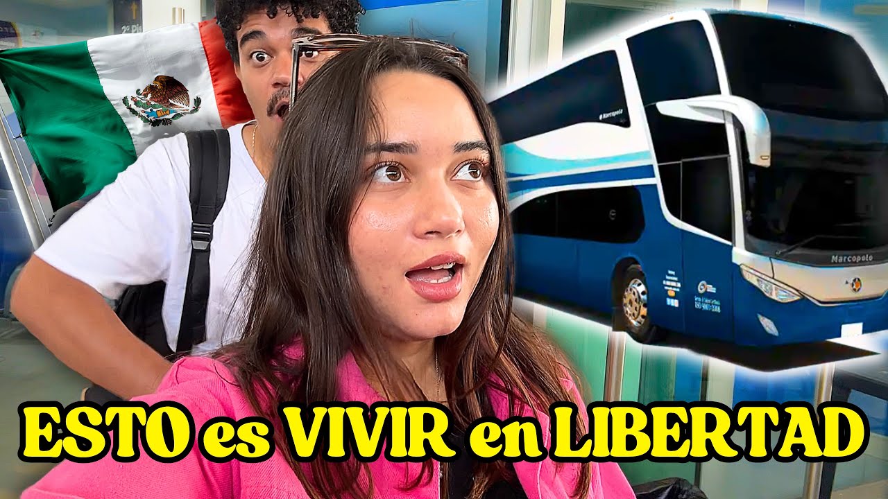 Así se VIAJA en el PRIMER MUNDO 🇲🇽 MEXICO sorprende!