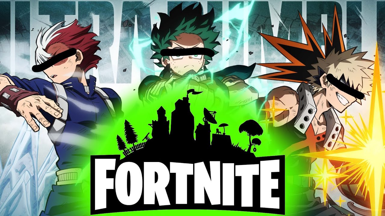 【Fortnite】ヒロアカオリジン組(声真似)でホラーマップ