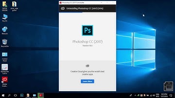 How to Uninstall adobe photoshop cc 2018 (bangla)