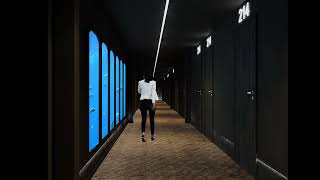 Interactive ocean corridor for a hotel project Net Worth