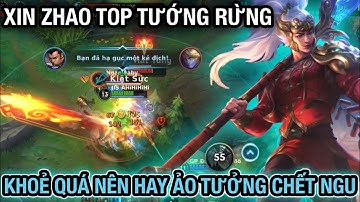[LMHT:Tốc Chiến] XIN ZHAO top những tướng đáng chơi ở phiên bản hiện tại khoẻ quá nên hay ảo tưởng
