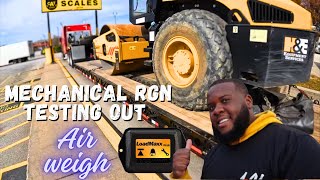 What it’s like Operating a Mechanical RGN for a Day !!! AND TESTING A NEW AIR WEIGH System !!