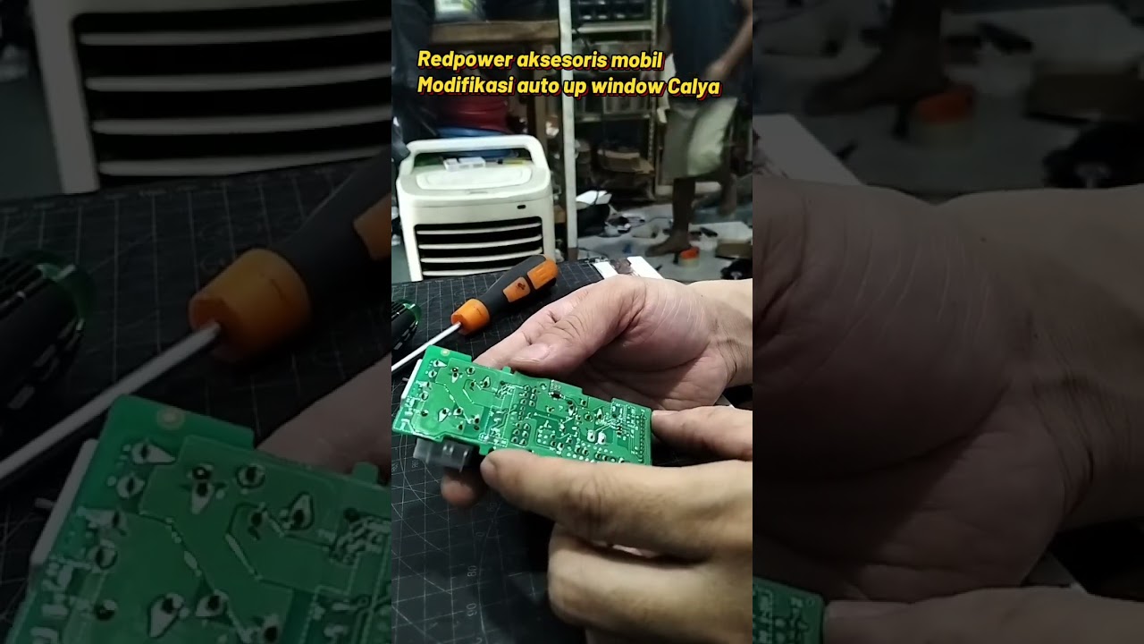 Redpower modifikasi ringan window auto up calya sigra