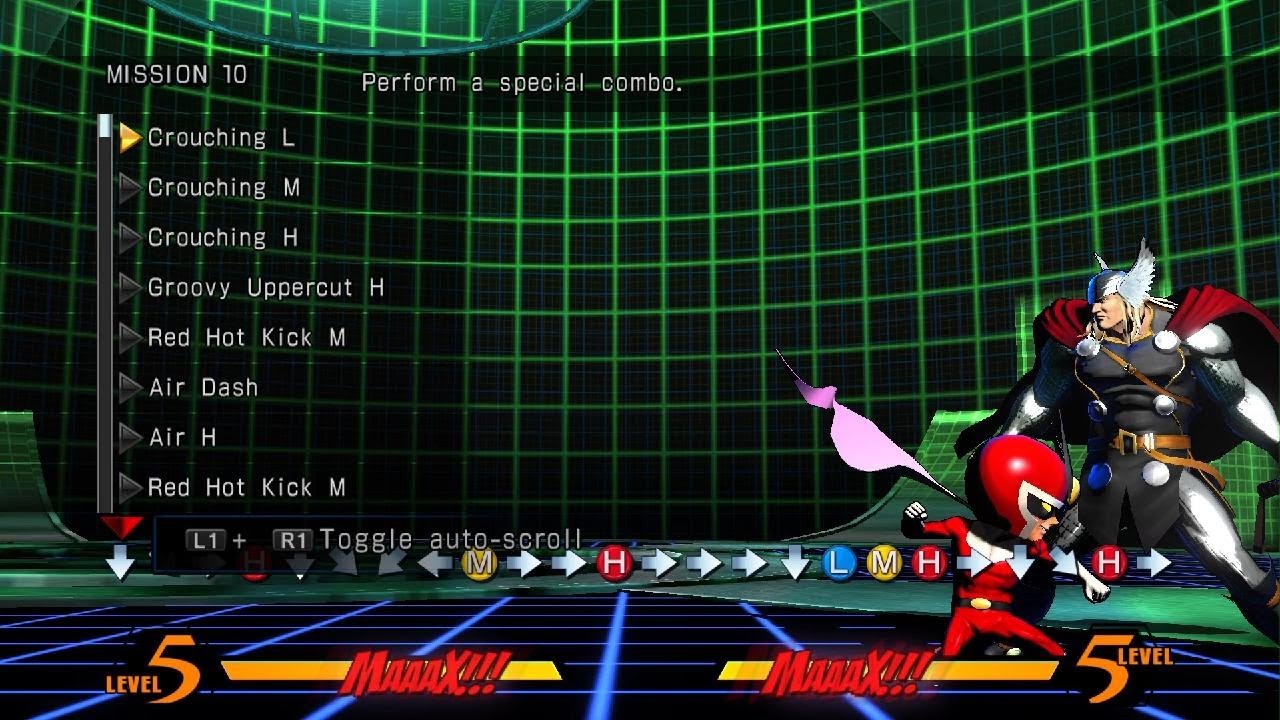 ULTIMATE MARVEL VS. CAPCOM 3 - Viewtiful Joe Mission 10 - YouTube