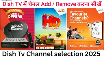 Dish TV Channel Selection 2024 | Dish TV Me Channel Add or Delete करना सीखें online 2 min Me #viral