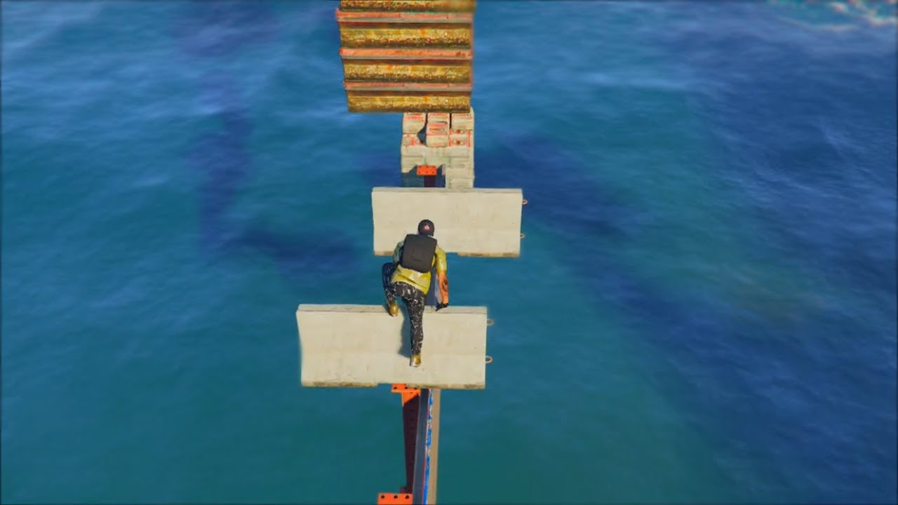 GTA 5 Parkour Deathmatch HARD OCEAN PARKOUR 104 YouTube