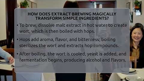 How Does Extract Brewing Magically Transform Simple Ingredients? - The Pint Guy