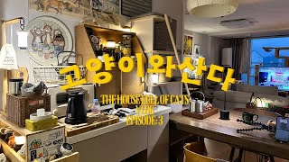 The House Full of Cats Episode 3 고양이와산다 에피소드 3 How the interior of my house has changed 홈 인테리어 바꾸기