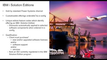 IBM i Solution Edition Program Explained