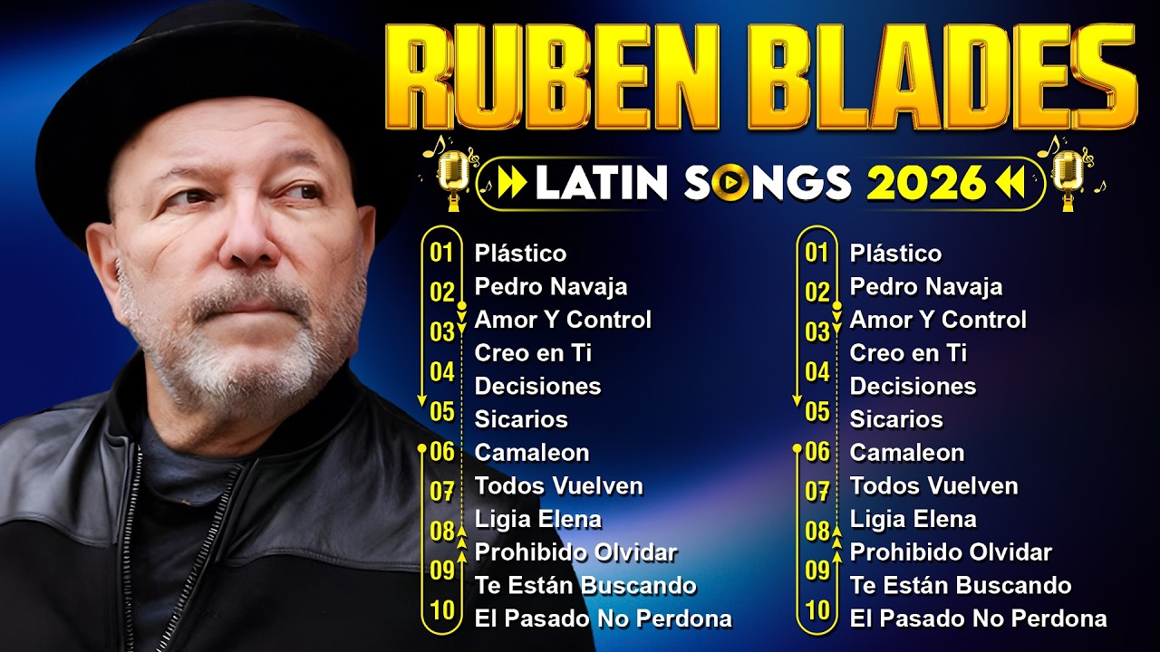 Rubén Blades Mix Salsa Romantica 2026 - Las 30 Mejores Canciones De Rubén Blades - Salsa Para Bailar