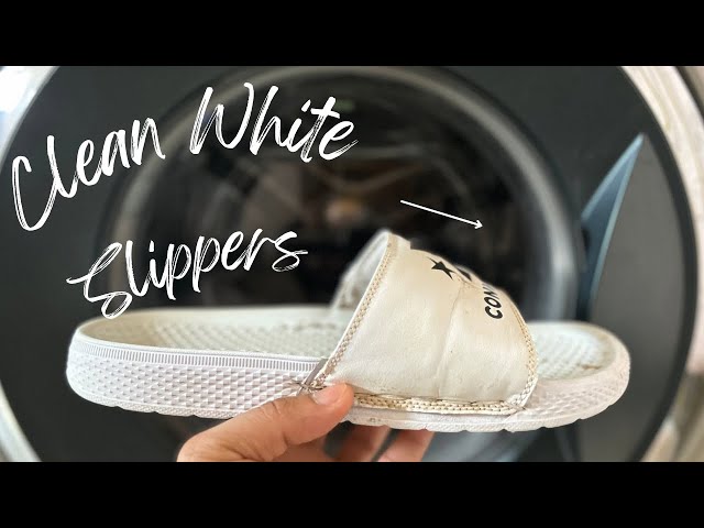 can you put nike flip flops in the washer