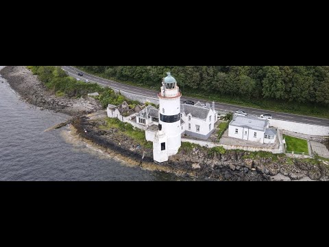 Cloch Lighthouse With Music On History Visit To The Firth Of Clyde Scotland