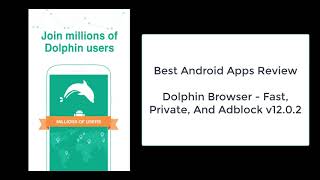 Best Android Browser, Dolphin Browser 12.0.2, Fast Private And Adblock screenshot 5