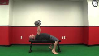 Single Arm Pause Dumbbell Bench Press