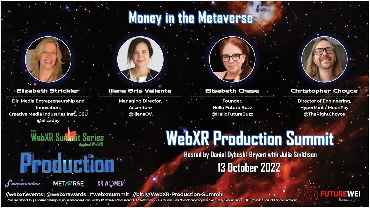 09 of 21 - Money in the Metaverse - WebXR Production Summit