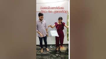 Acceleration due to gravity #physics #scienceexperiment #sciencefacts #scienceandfun #gravity