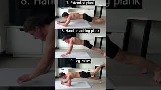 SIX PACK  in 30 DAYS - PLANK CHALLENGE #shorts