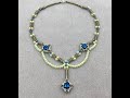 Lady Blue Necklace Tutorial