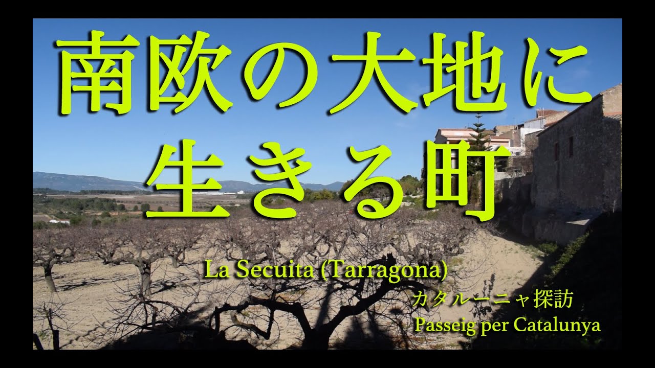 南欧の大地に生きる町 (タラゴナ・スペイン) La Secuita (Tarragona, Spain)