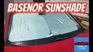 Basenor Tesla Model 3 &amp; Y Windshield Sunshade