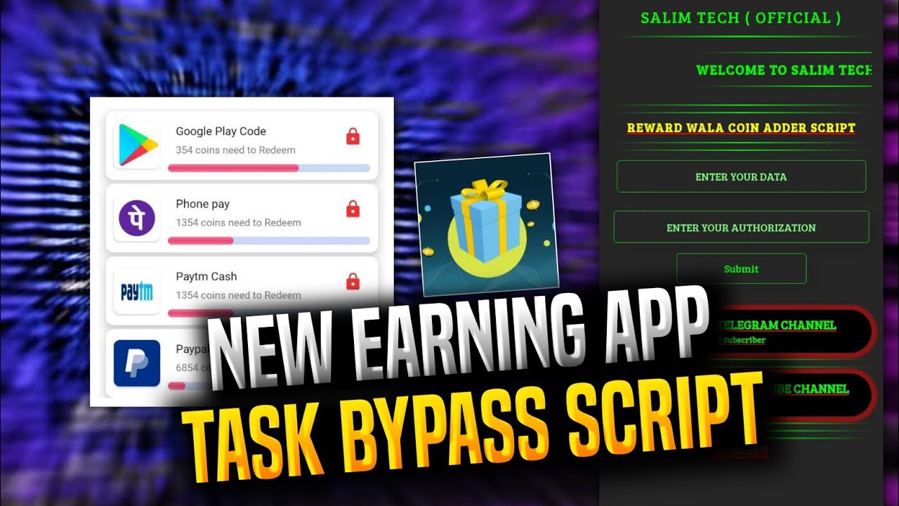 Reward Wala App Coin Adder Script | Reward Wala App Refer Script | Reward Wala App | RewardWala