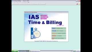 Setting Up a New company in IAS Time & Billing (Step 1) screenshot 5