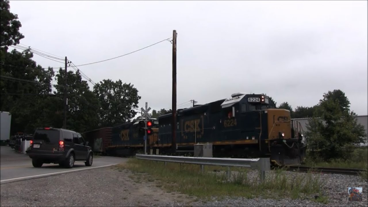 CSX B731 at Medfield Junction - 9/2021
