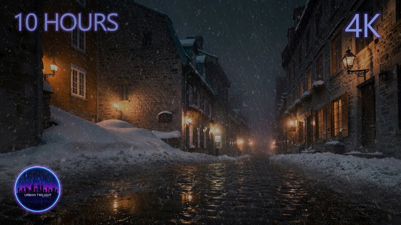 Regardez Snow Through the Old Walls | 10 Hours of Historic Streets & Deep Night Calm sur YouTube Regardez Snow Through the Old Walls | 10 Hours of Historic Streets & Deep Night Calm sur YouTube