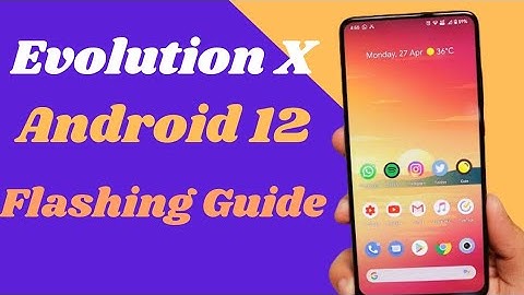 Evolution X Android 12 | Redmi K20 Pro | No Recovery Loss | Flashing Guide