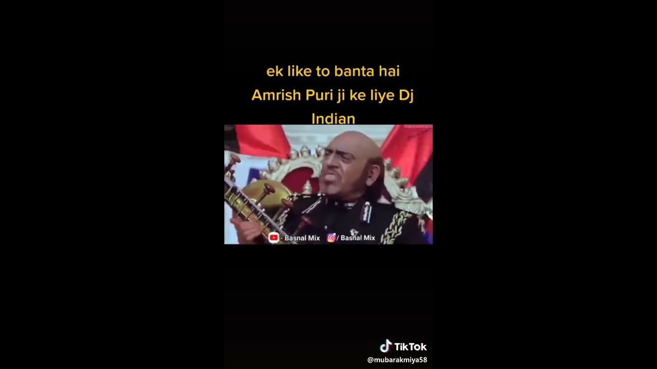 A Tribute To Late Amrish Puri Sir