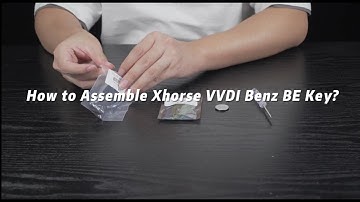 How to Install Xhorse VVDI Benz BE Key with 3-Button Key Shell vvdishop