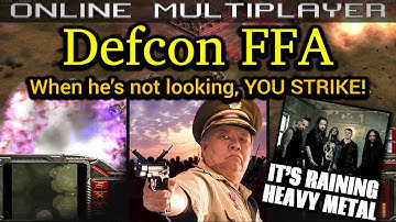 Defcon FFA - Infantry General - Pro Rules | C&C Generals Zero Hour | No Commentary