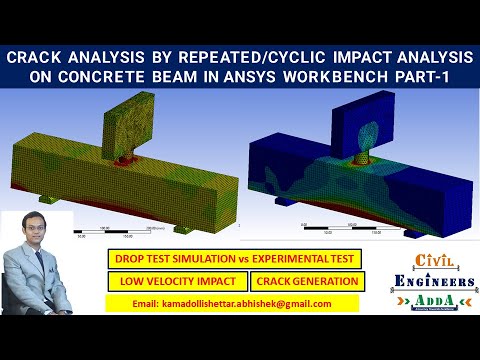 Crack Analysis by Repeated/Cyclic Impact (Drop Test)on concrete beam in ...